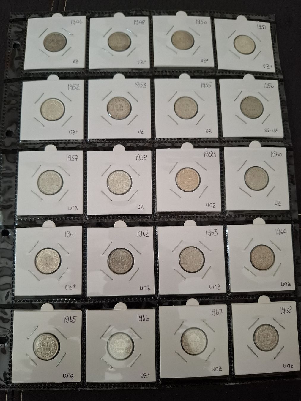 Toutes les monnaies: 50 Rp Sammlung ab 1850 – D'occasion à Hunzenschwil par Hardrock6 2