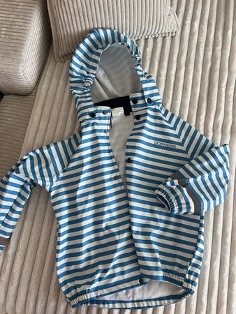 DIDRIKSON REGENJACKE GESTREIFT WIE NEU GR 110