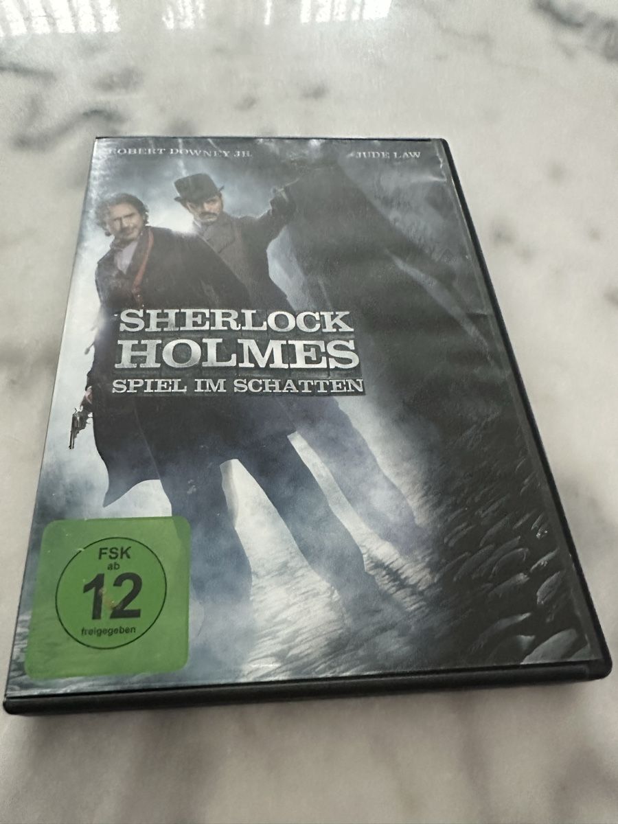 Tutti i DVDs: DVD Sherlock Holmes - Spiel im Schatten – Usato da Bülach venduto da Chati_