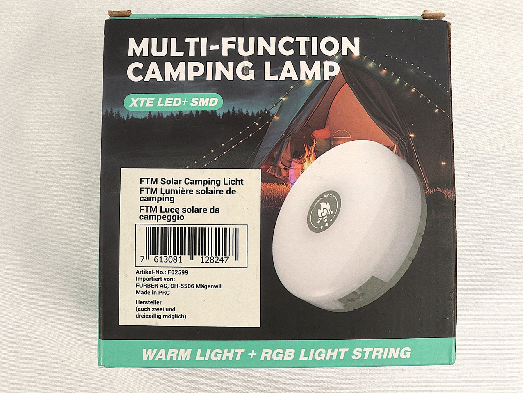 Lampen: FTM Multi-Funktion Camping Lamp.XTE LED-SMD. – Neu (gemäss Beschreibung) aus Steinen von Restwert_Steinen 7