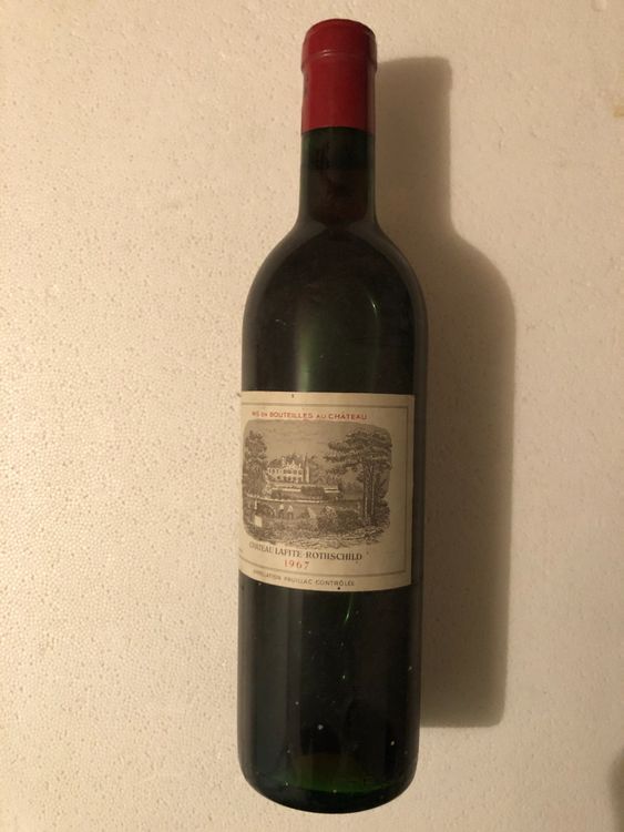 Seltener Jahrgangswein Château LafiteRothschild 1967 Kaufen auf Ricardo