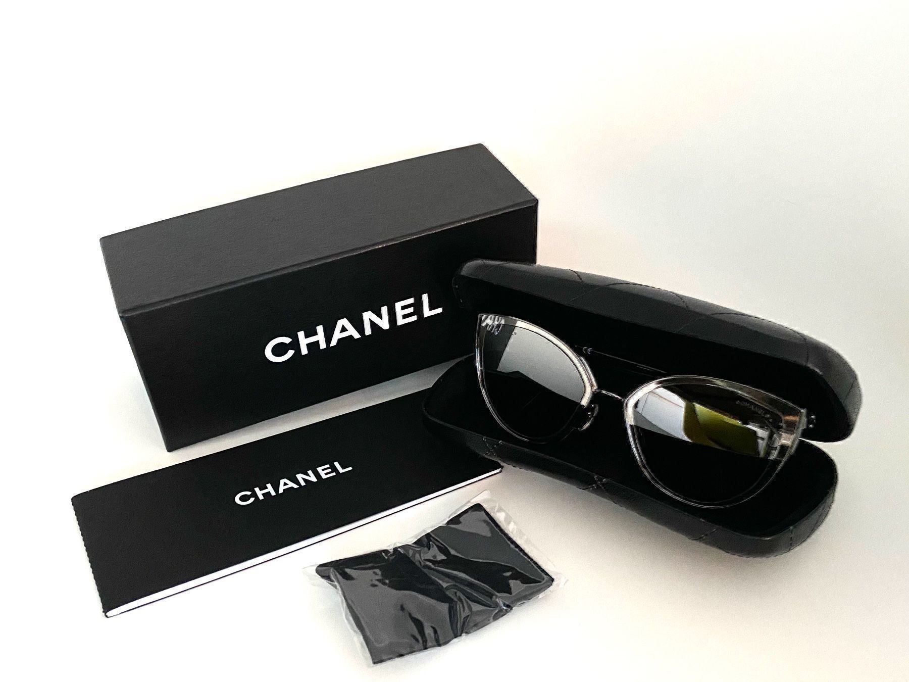 Chanel Occhiali & Lenti: CHANEL Sonnenbrille, silber, NEU – Nuovo (secondo la descrizione) da Bergdietikon venduto da pinkerton13 2