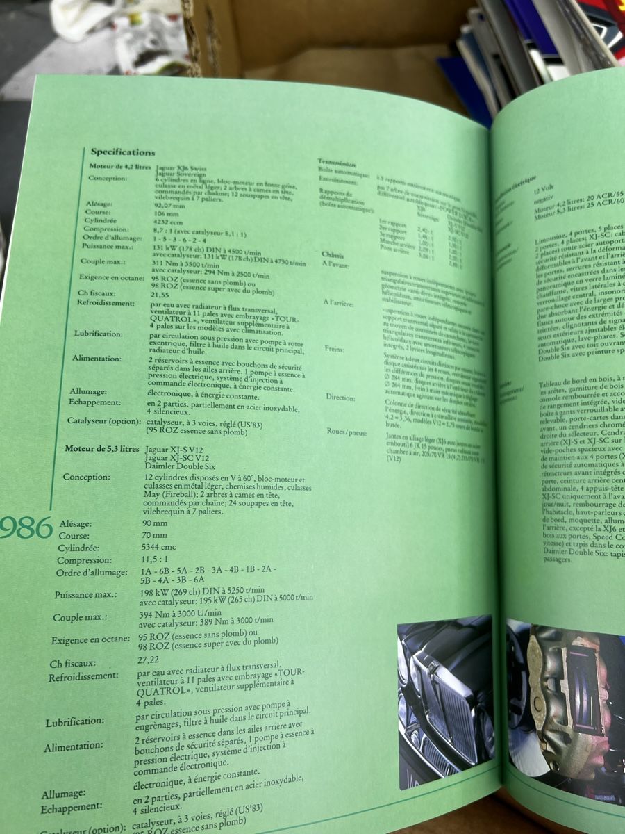 Jaguar Documenti: Jaguar Prospekt 1986 – Usato da Wettingen venduto da NickInc 5