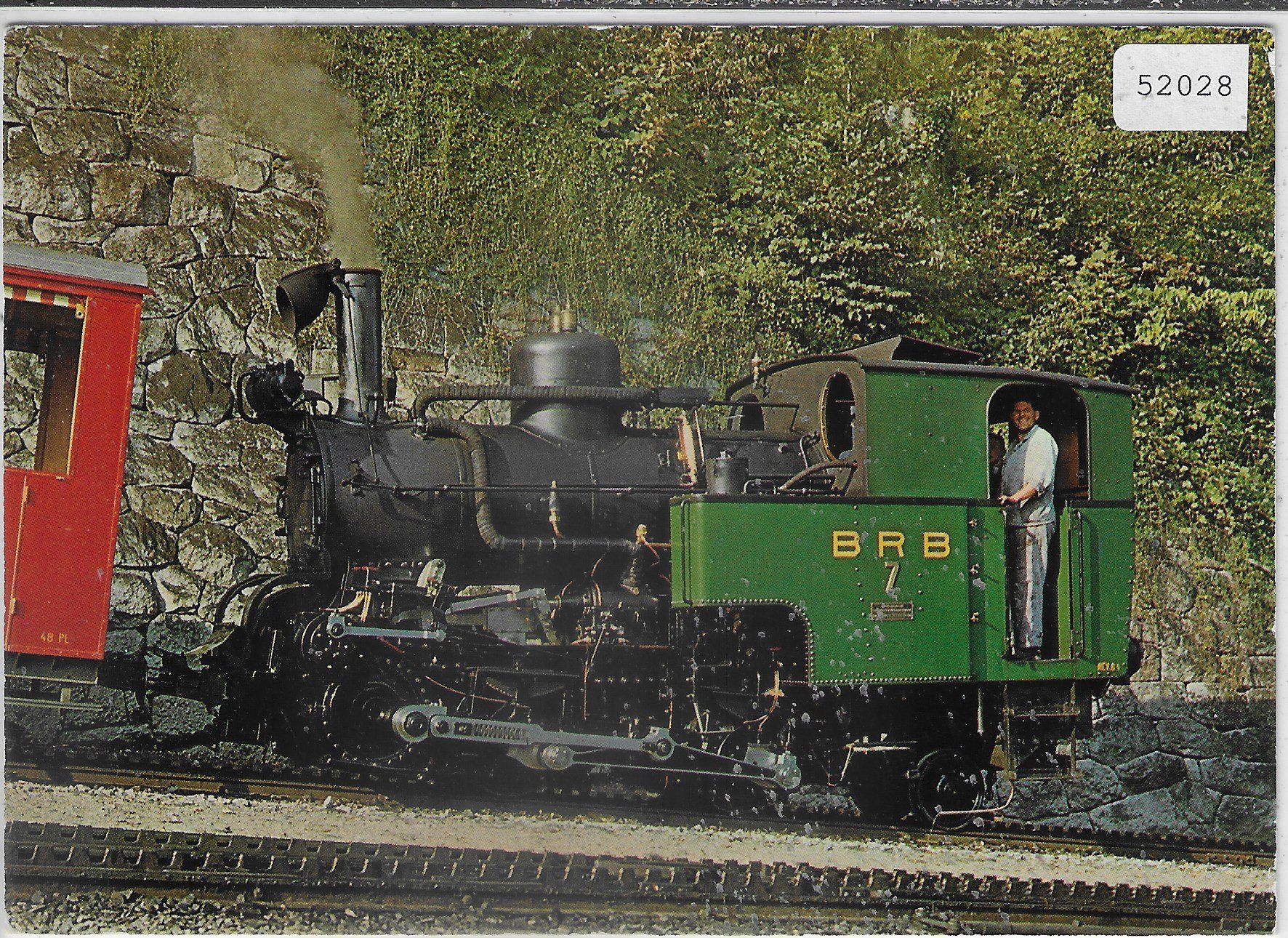 Cartes postales: Brienzer-Rothornbahn BRB – D'occasion à Ettingen par Kartenplanet