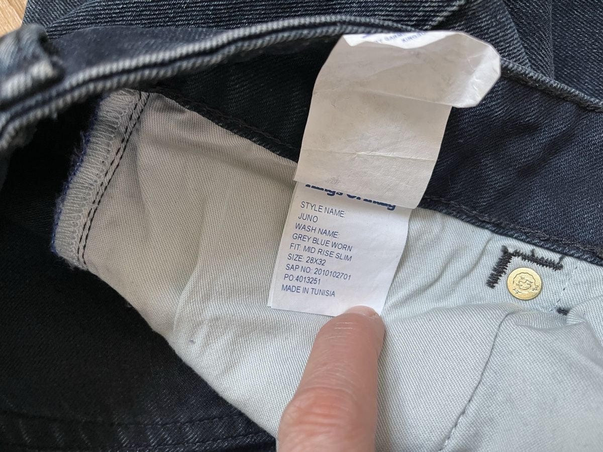 Kings of Indigo Jeans: Kings of Indigo Juno Medium 28/32 – Nuovo e nell'imballaggio originale da Olten venduto da ElGergonito 4