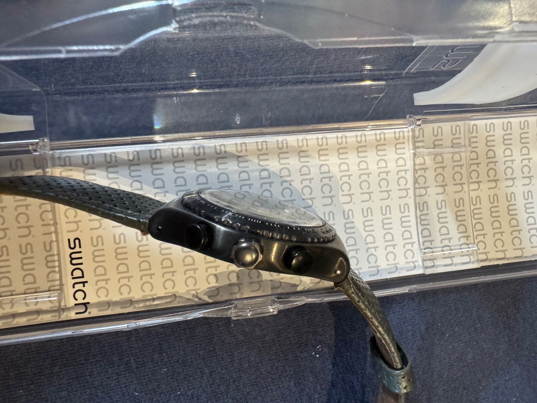 Swatch Orologi: **** SWATCH CHRONO NEW IRONY PARIOLI YVS400 **** – Nuovo e nell'imballaggio originale da Giumaglio venduto da soloemi 8