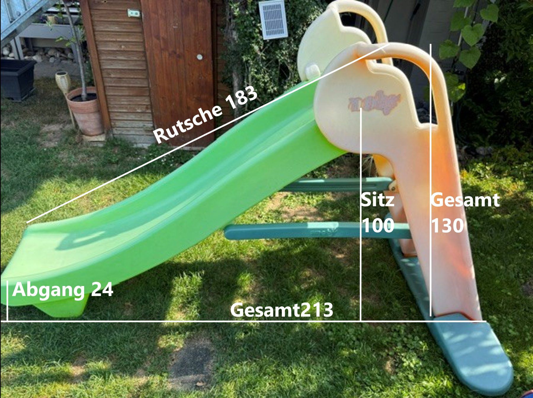 Smoby Toboggan: Robuste Kunststoff Kinderrutsche SMOBY ohne Defekte – D'occasion à Jegenstorf par Bilby2000 2