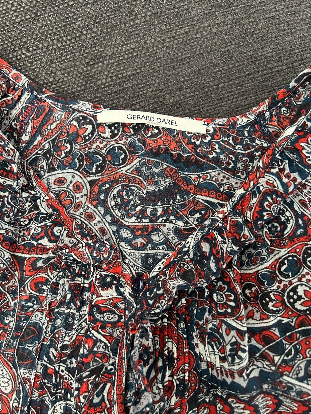 Gérard Darel Camicette: Gerard Darel Silk Blouse Size S-M – Usato da Erlenbach ZH venduto da Syssi_C 2