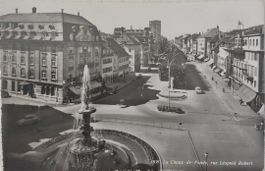 LA CHAUX-DE-FONDS - Hôtel Fleur de Lys - rue Léopold Robert