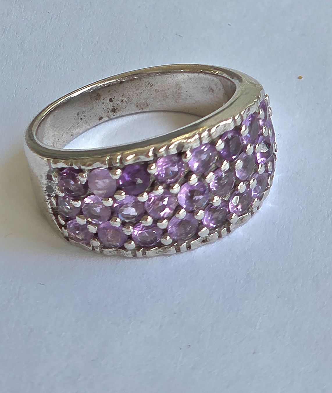 Anelli: Amethist Fingerring – Nuovo e nell'imballaggio originale da Zürich venduto da adriben 8