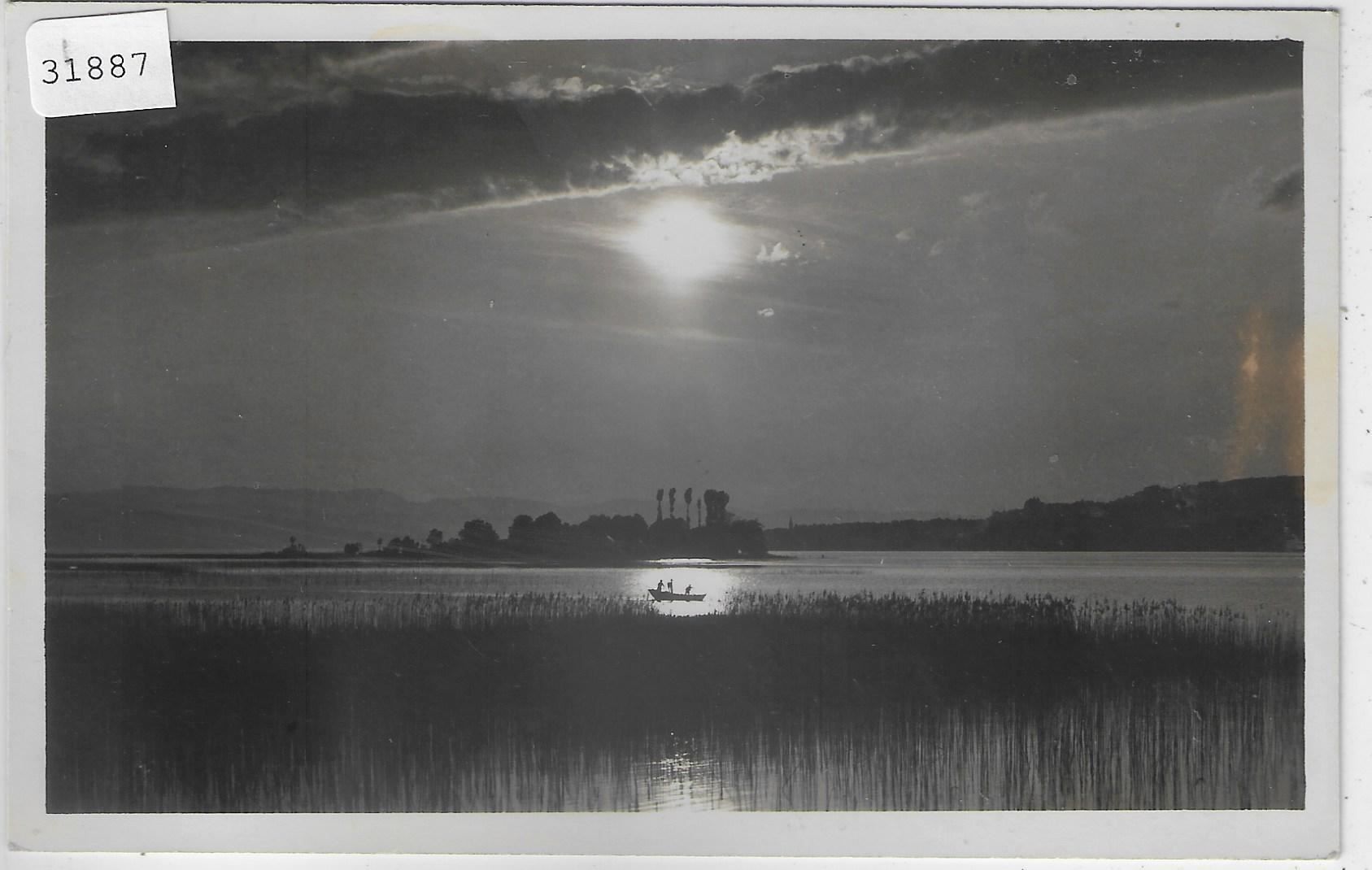 Cartoline postali: Abend bei der Insel Lützelau – Usato da Ettingen venduto da Kartenplanet