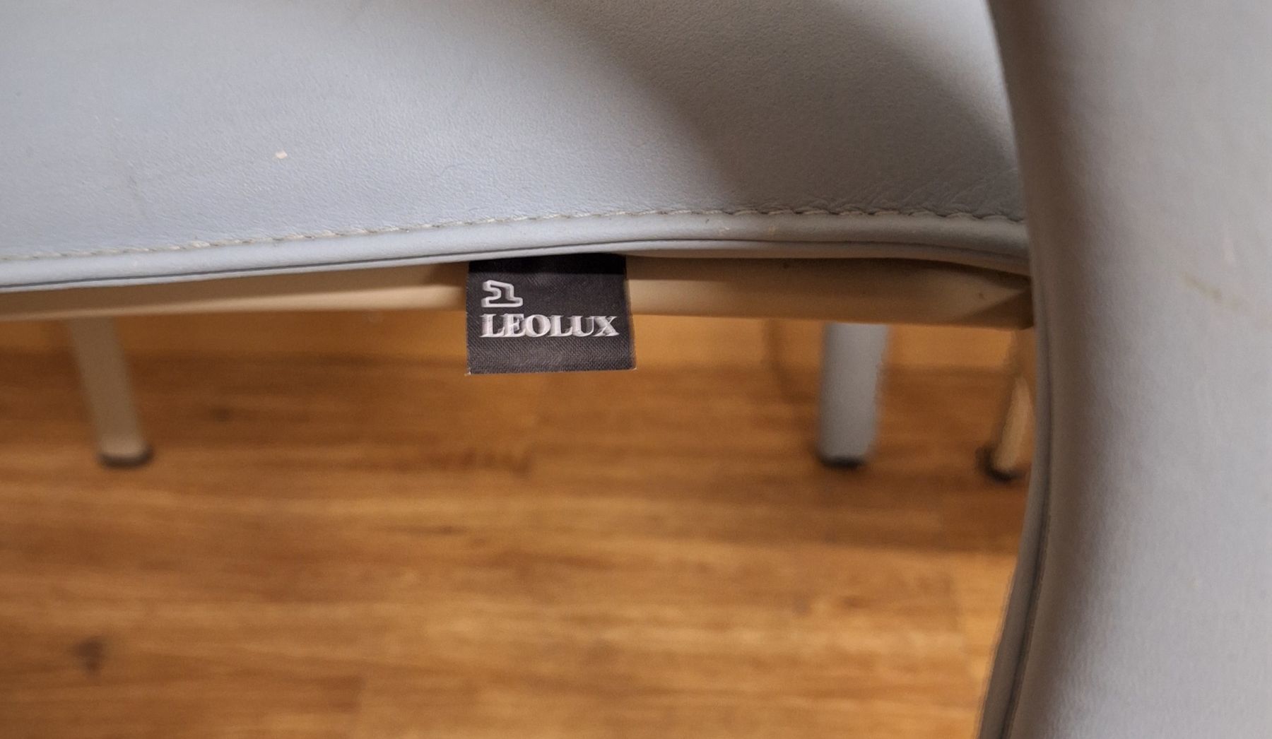 Stühle: Zwei Leolux Cimaronne Stühle hell Blau  Leder – Gebraucht aus Fahrweid von SMILE.5 1