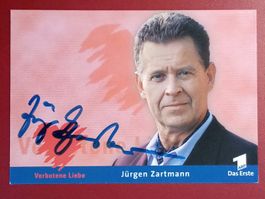 Jürgen Zartmann Autogramm signiert Fotopostkarte 10x15cm