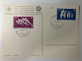 1950 FDC ital. Kat. 49+50