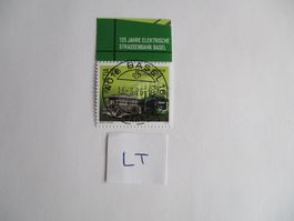 Voll Letzttagsstempel der Poststelle 4016 Basel Bad. Bahnhof