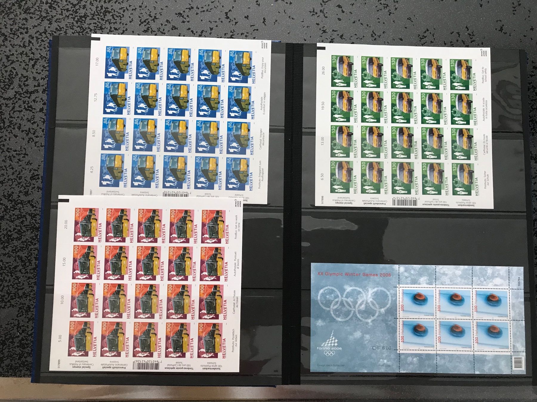 Alle Briefmarken: Frankaturware etwas über Fr. 500.- – Neu (gemäss Beschreibung) aus Glis von 1Hector1 9