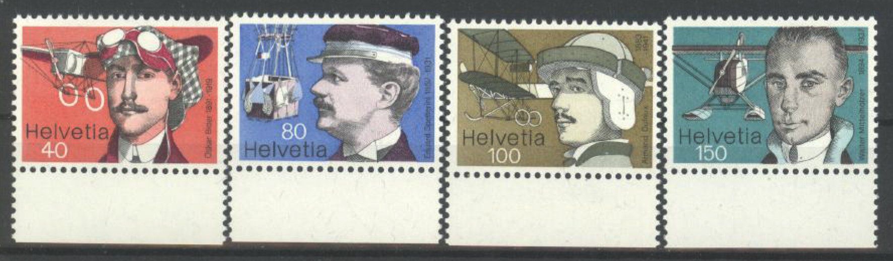 Tutti i francobolli: 1977, Porträtmarken, postfrisch ** – Usato da Willisau venduto da Vollstempel