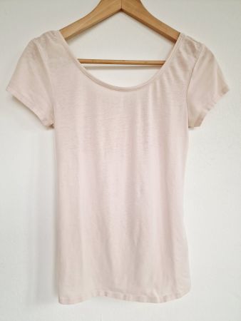 Damen T-Shirt C&A Clockhouse Gr. M tieferer Rückenausschnitt