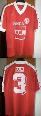 MATCH WORN FC LOCARNO # 3 TRIKOT PUMA MAGLIA MAILLOT S