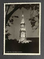 AK Berne La Cathedrale de nuit