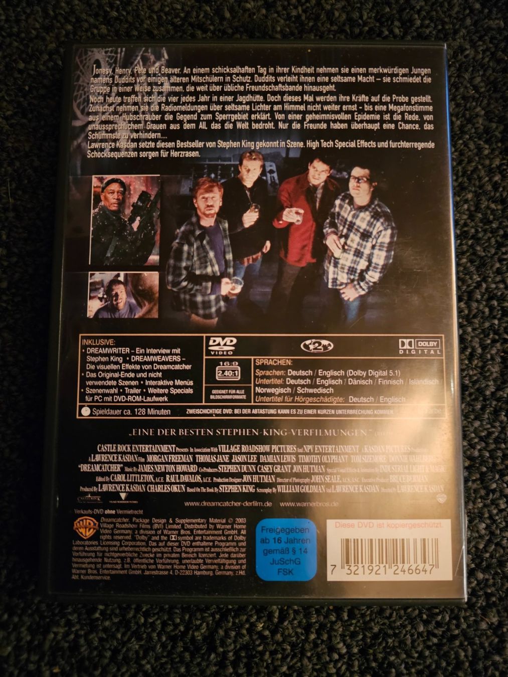 Tutti i DVDs: DREAMCATCHER(14288) – Usato da Ruswil venduto da M71 1