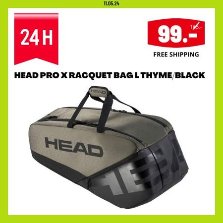 YOYO-TENNIS Head pro x racquet bag L thyme/black