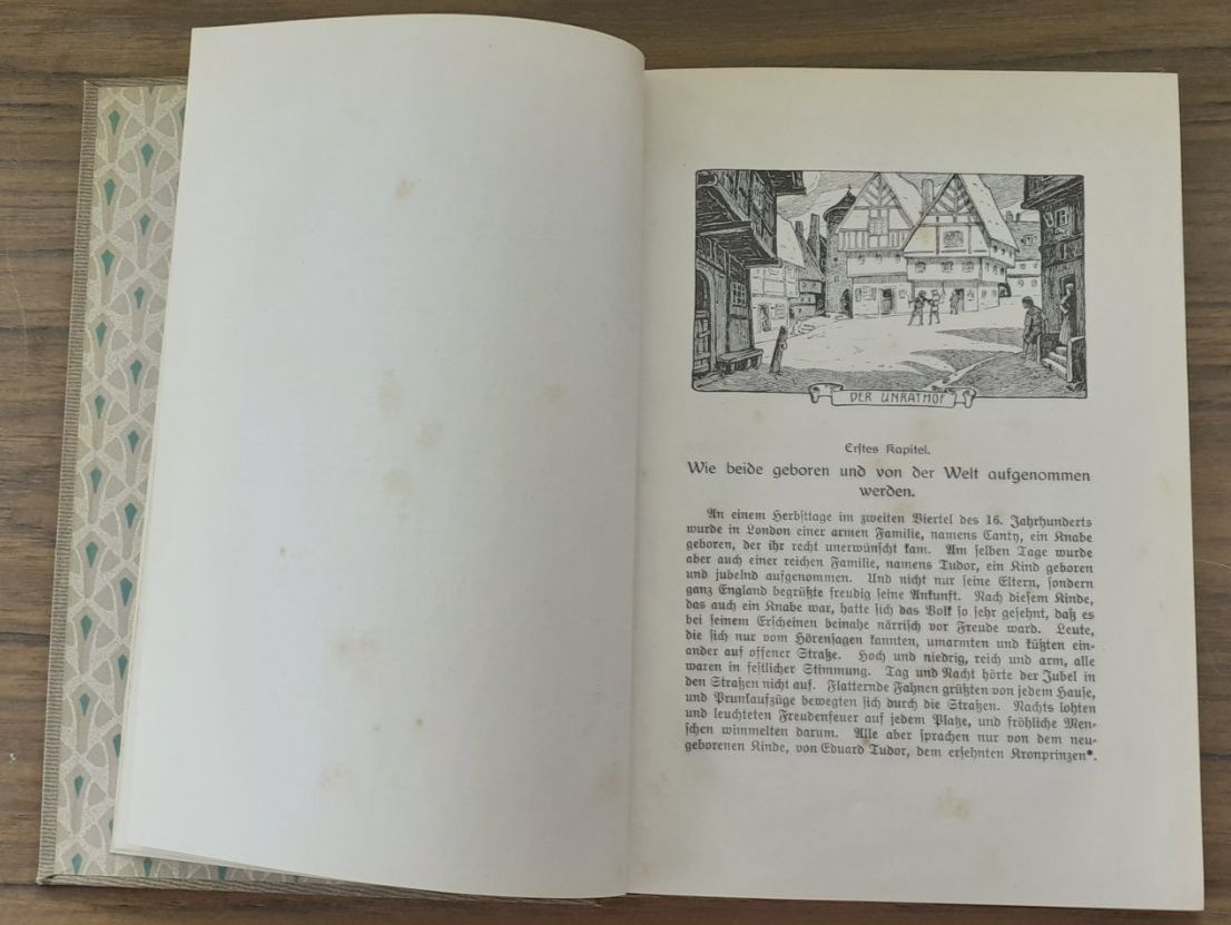 Libri: Mark Twain - Prinz und Bettler 1905 – Usato da Mörschwil venduto da lindaswunderkiste 4