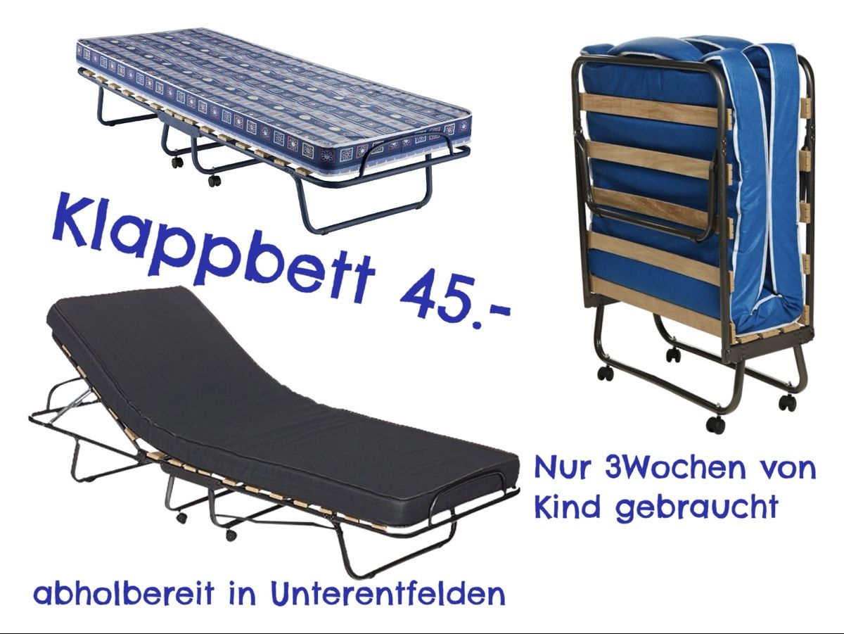 Letti: Klappbett 80x200 – Usato da Unterentfelden venduto da 4tri 3