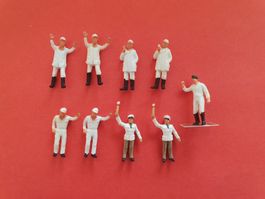 Miniaturfiguren HO, 9 personnages,  9 Zeichen, ohne OVP