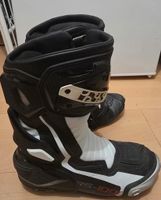 Bottes moto RS-1000 noires et blanches