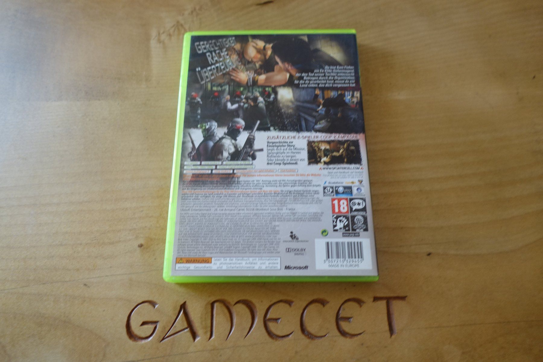 Microsoft Jeux: Tom Clancy's Splinter Cell: Conviction – D'occasion à Steinach par Gamecet 2