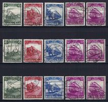 Deutsches Reich 1935  Serie mit guten und sauberen Werten