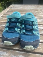 Kinderschuhe Salomon Speedcross Grösse 30 blau/türkis
