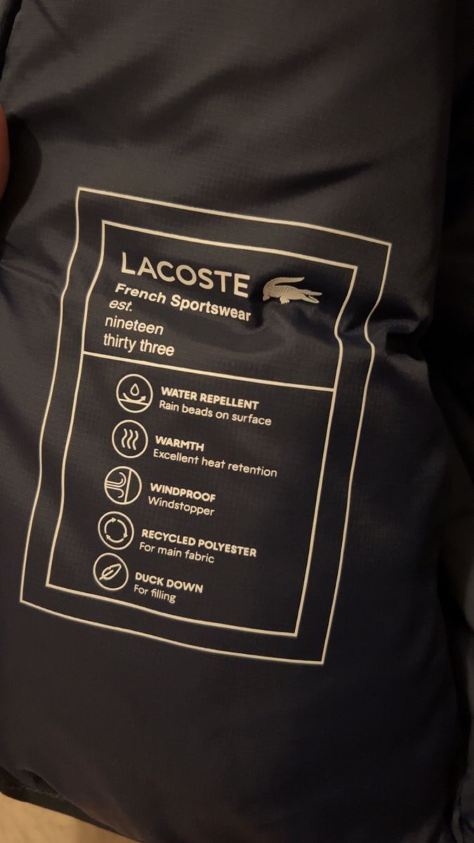 Lacoste Jacken: Lacoste Daunenjacke Gr.M – Neu und originalverpackt aus Dällikon von Leono0o 3