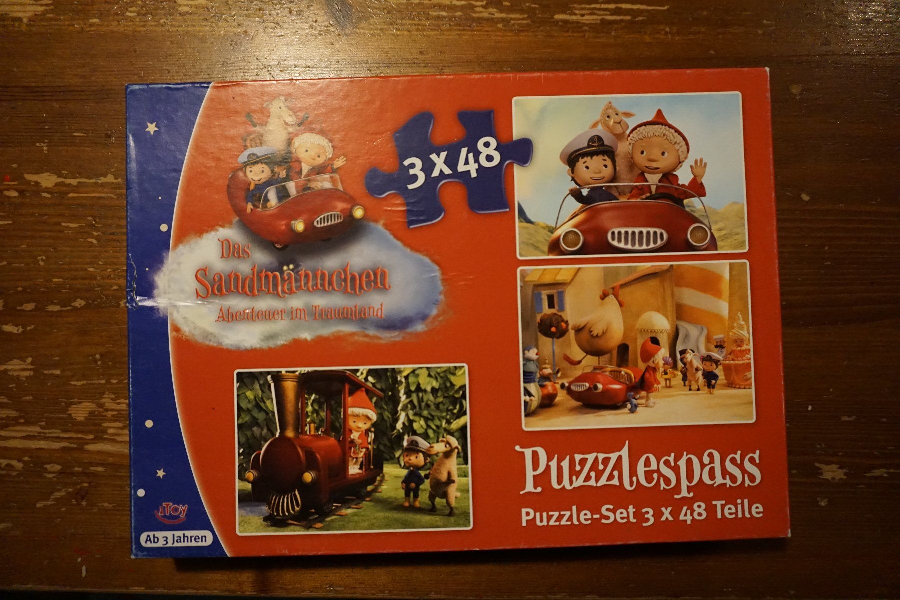 Puzzle: Puzzle vom Sandmännchen 3x48 Teile – Usato da Zürich venduto da einalemjena