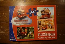 Puzzle vom Sandmännchen 3x48 Teile