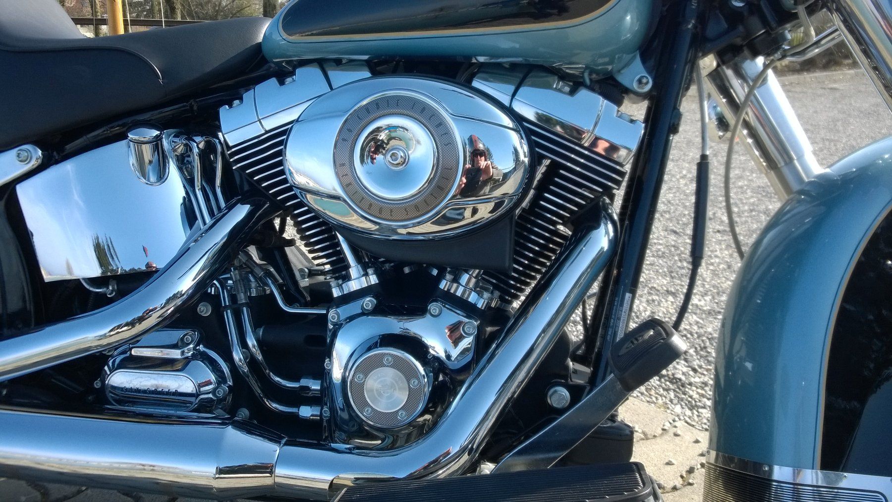 Harley-Davidson Chopper: Harley Davidson FLSTC – Usato da Altnau venduto da wahet 8