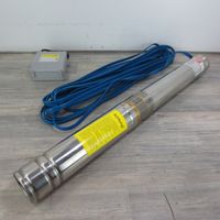 1100 W Tiefbrunnenpumpe 4000 l/h - 94 m Rohrpumpe Tauchpumpe