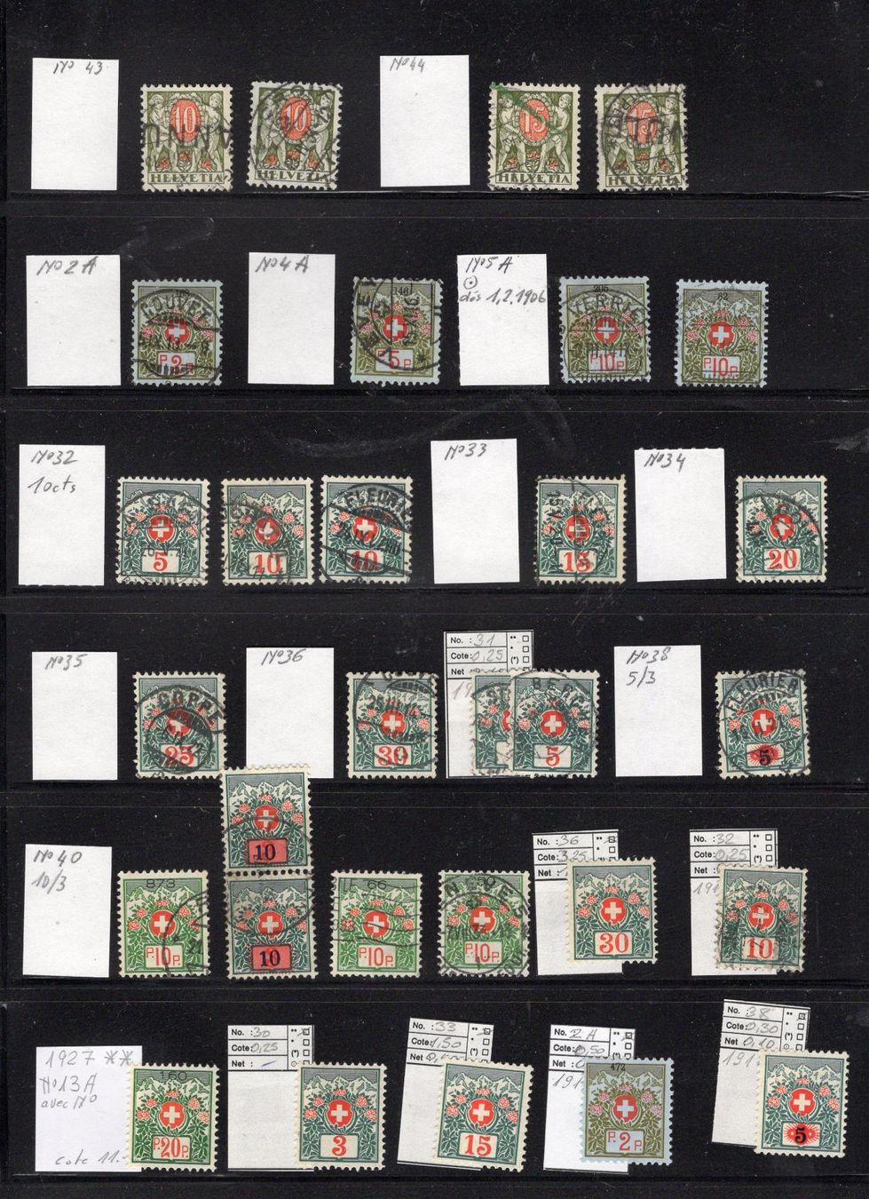 Tutti i francobolli: R2152  /  Collection de timbres taxe – Usato da Ste-Croix venduto da MONT-TAGNAC