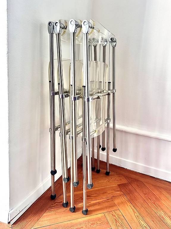 Sedie: Set de 4 chaises pliantes Eda Concept Giancarlo Piretti – Usato da Lausanne venduto da jul_v9ht 3