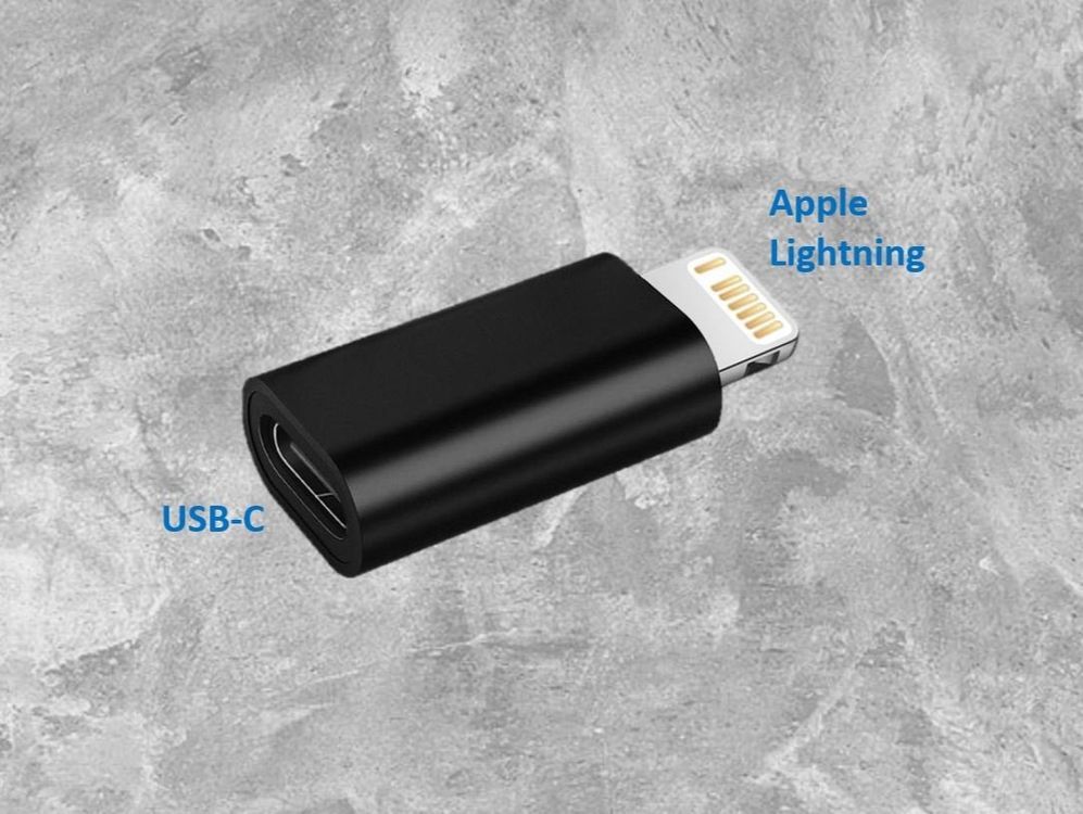 Adapter Apple Lightning auf USB C in Aluhülle Kaufen auf Ricardo