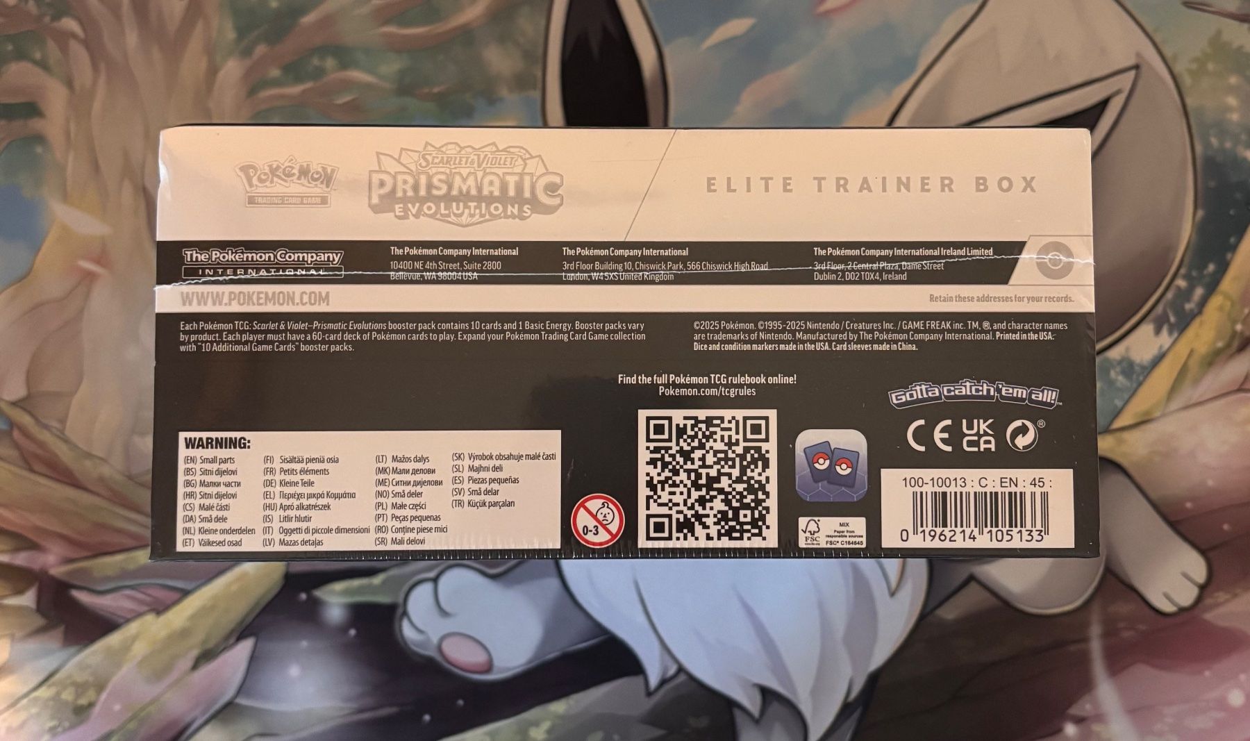 Pokémon Carte collezionabili: Pokemon Prismatic Evolution Elite Trainer Box (SV 08.5) – Nuovo e nell'imballaggio originale da Regensdorf venduto da sam_qrg5 3