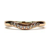 Tiffany & Co. 18K Gold Ring Trauring Peretti Diamanten NEU