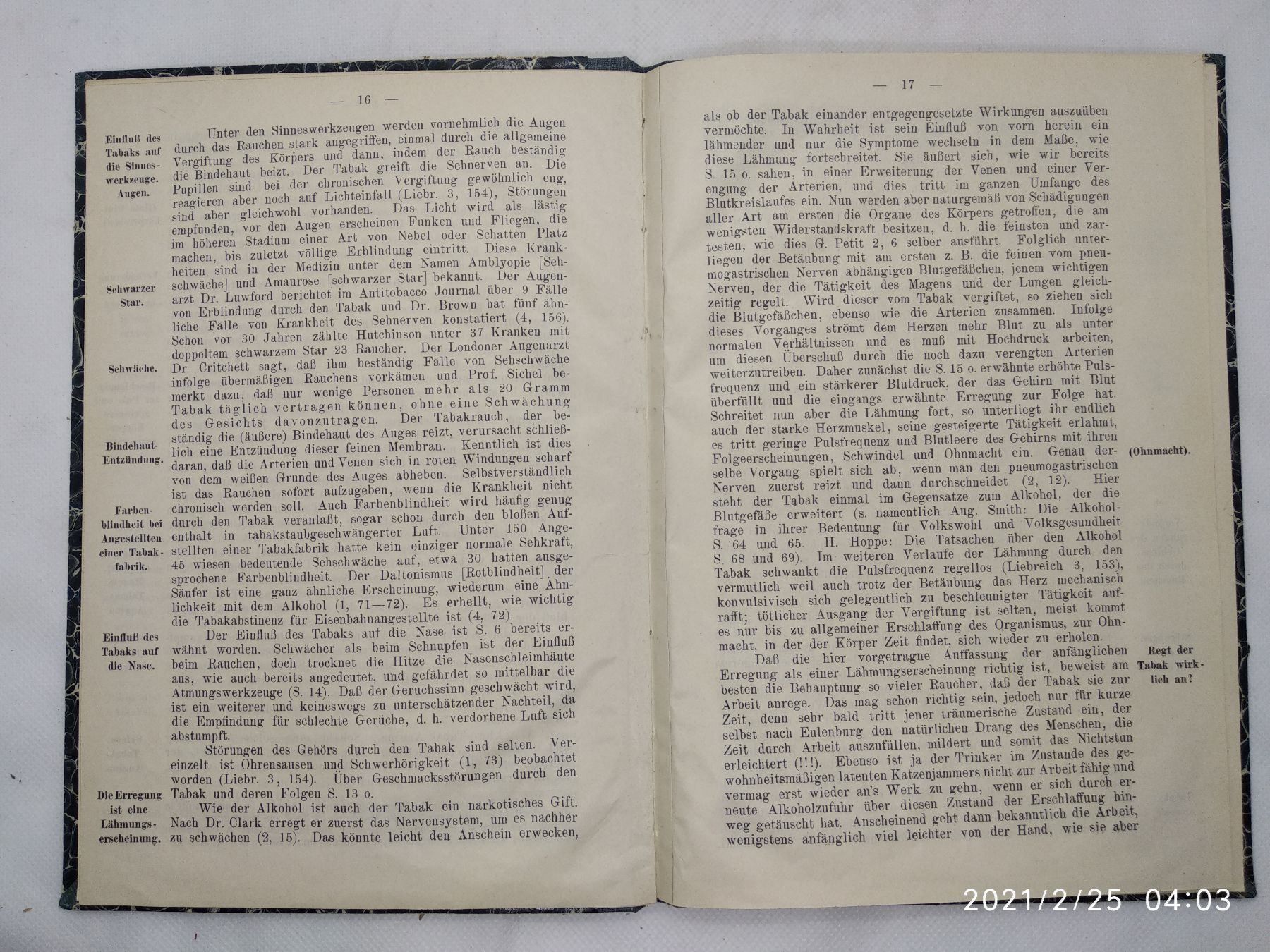 Cartoline postali: DER TABAK - 1905 – Usato da Goldach venduto da Gaip 6