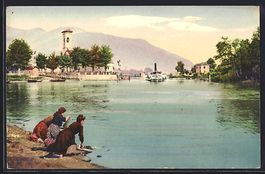 Lugano /Lago di Lugano, Lo stretto di La