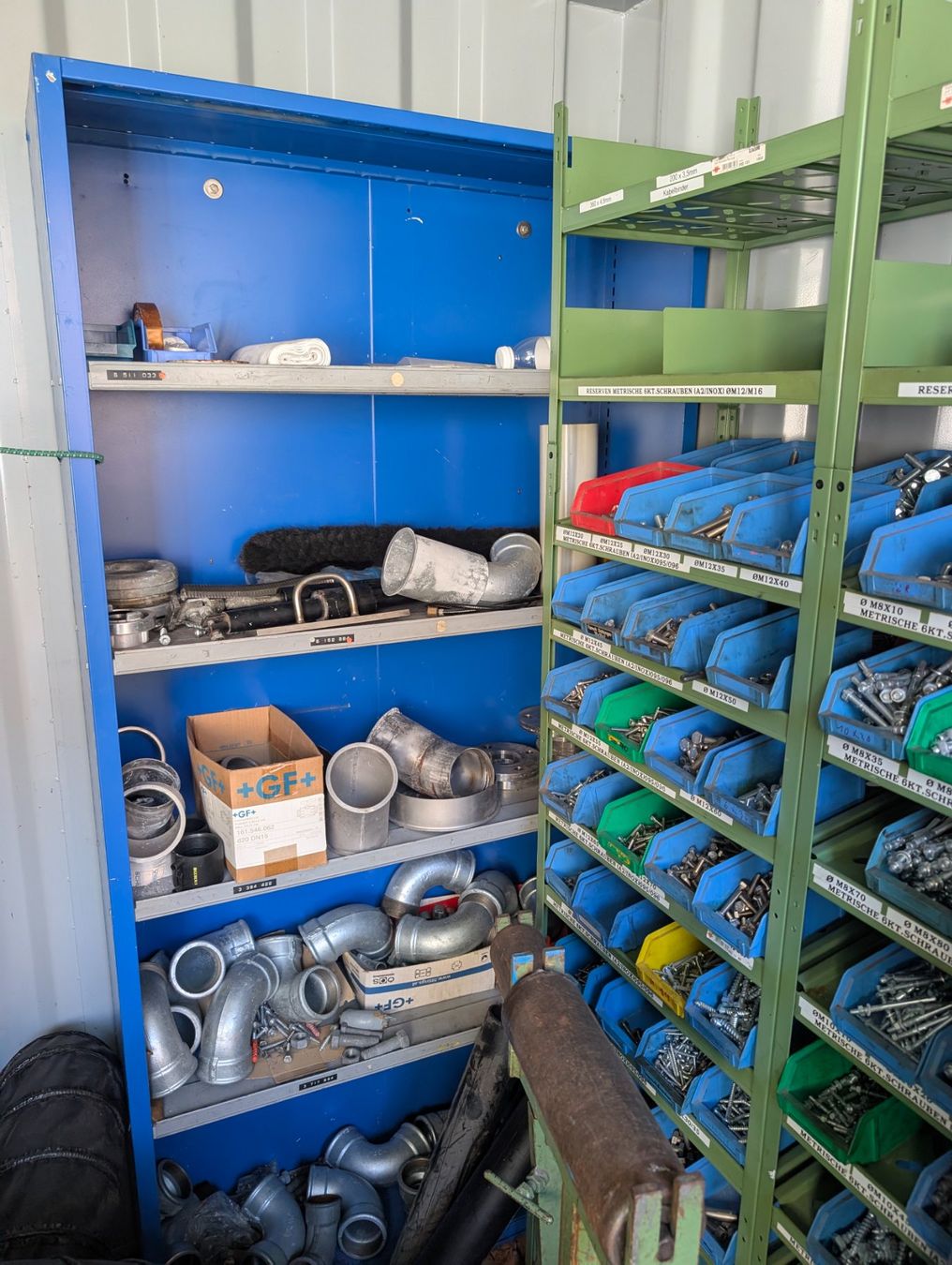 Baucontainer: Werkstattcontainer/ Lagercontainer/ Materialcontainer – Gebraucht aus Lupsingen von Silasstu 2