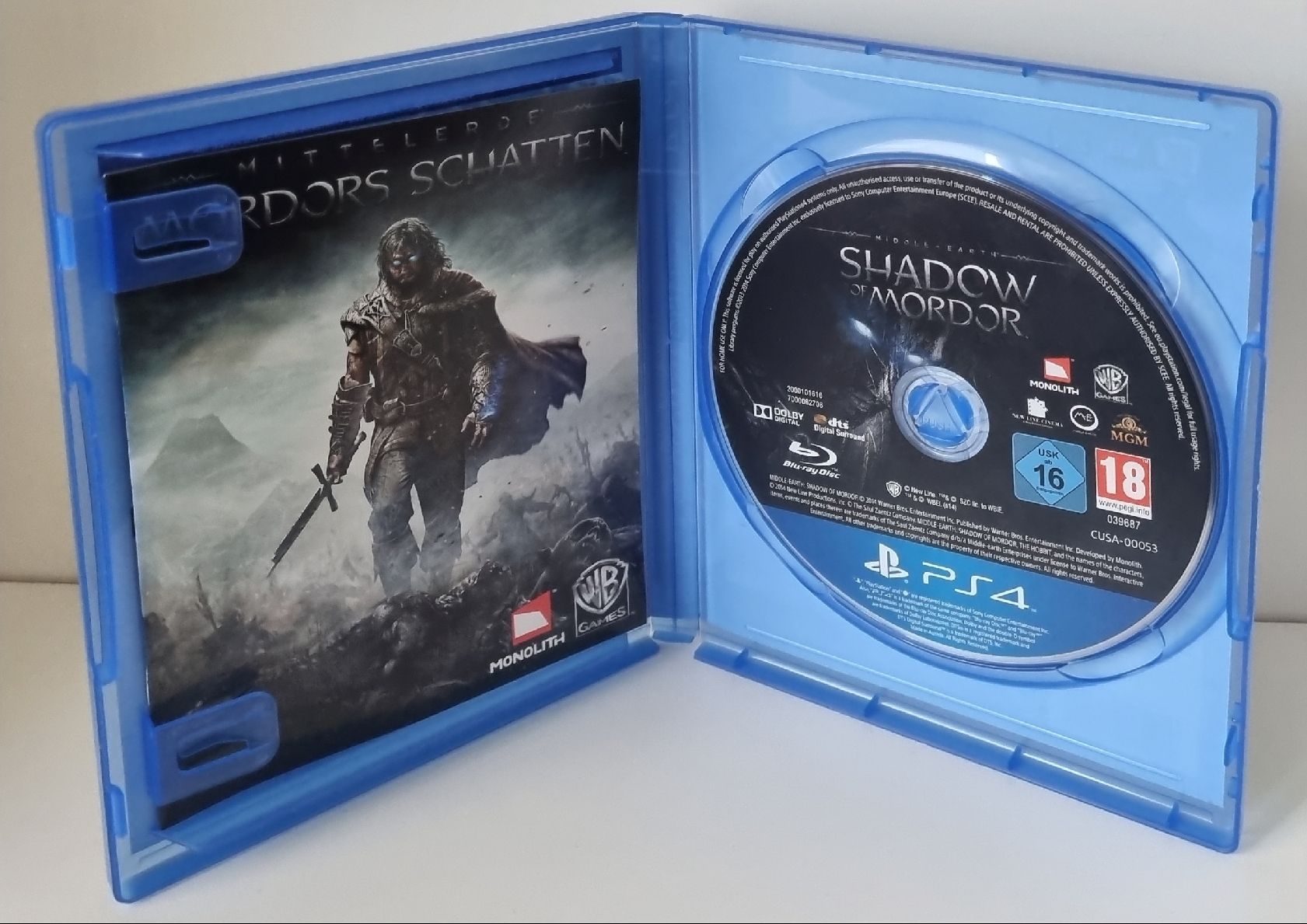 Giochi: PS 4 Shadow of Mordor PS4 – Usato da Oberbipp venduto da ret_6hxb 2