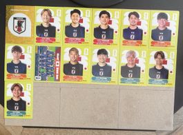 PANINI WM 2026 JAPAN - 13 Bilder!!!
