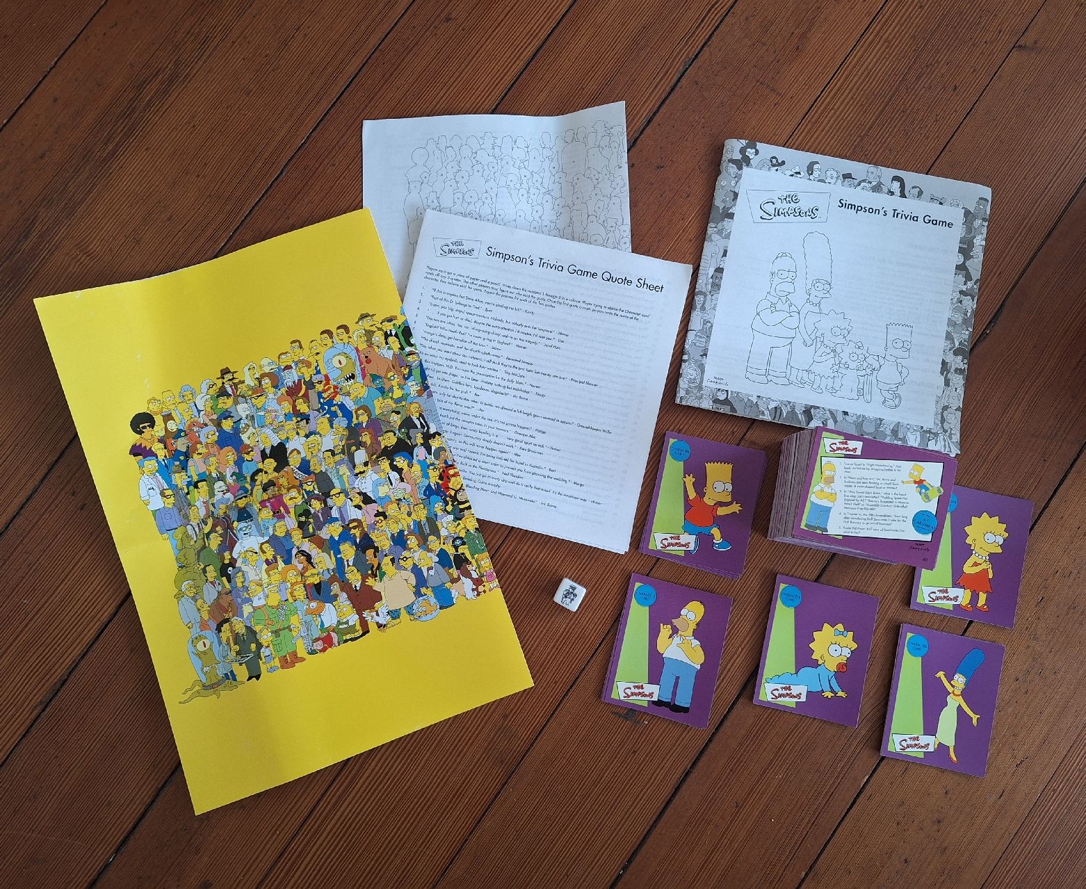 Spiele: Vintage Simpsons Trivia Game - ENGLISH – Neu (gemäss Beschreibung) aus Volketswil von LisaSch1 1