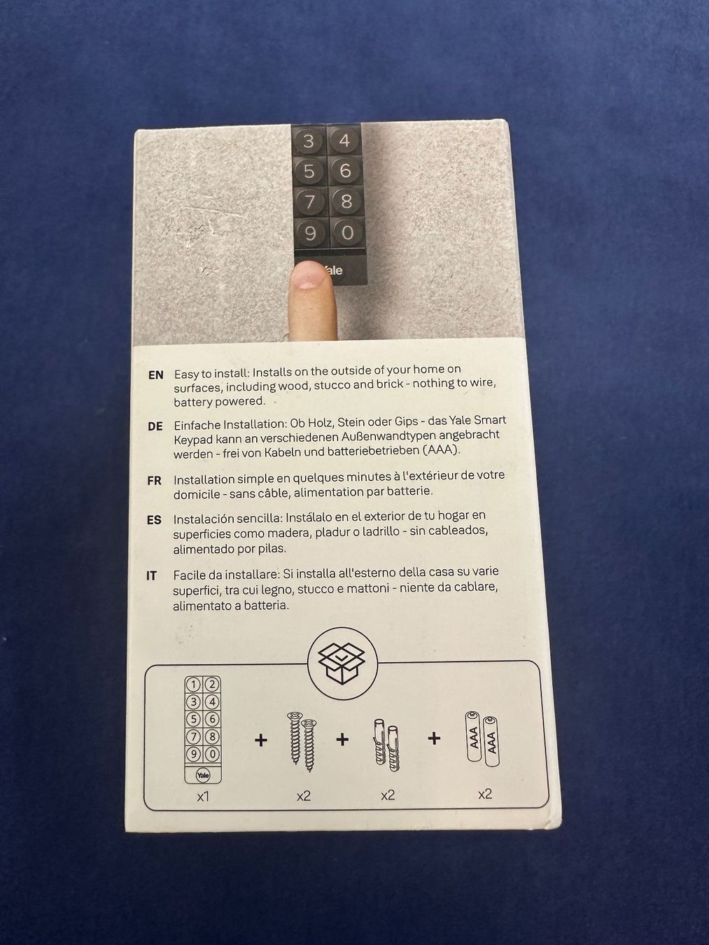 Fernbedienungen: Smart Keypad Yale AK-R2 Ziffernblock – Neu und originalverpackt aus Liestal von FuV01 3